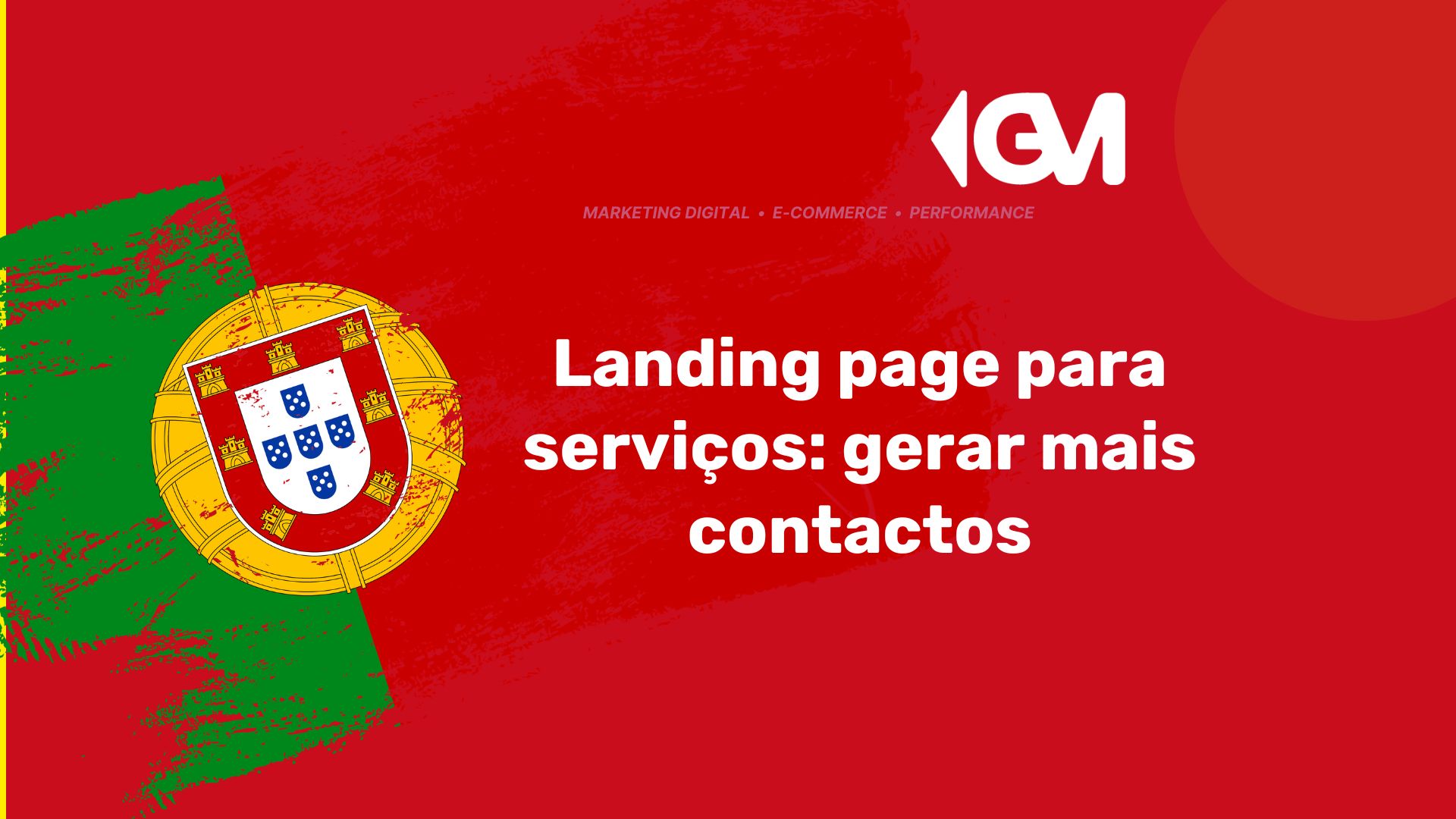 Landing page para serviços com proposta clara, prova social, formulário simples, contacto visível e experiência em telemóvel orientada à conversão.