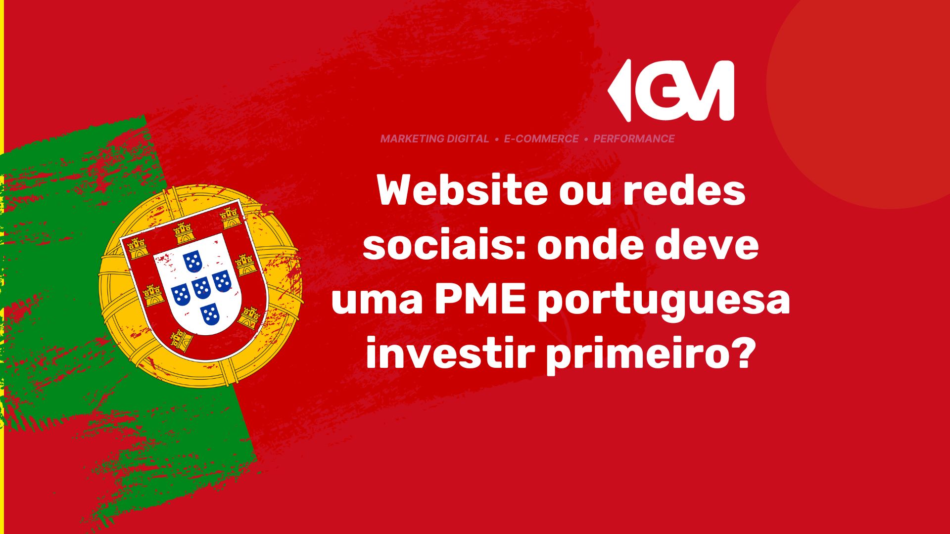Comparação estratégica entre website e redes sociais para ajudar uma PME portuguesa a decidir onde investir primeiro e reduzir a dependência de plataformas.